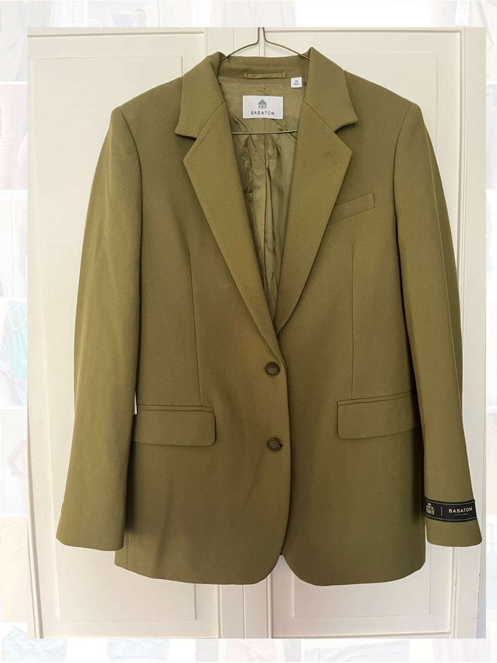 Aritzia Babaton Agency Blazer – Fenn Green – XS – NWT